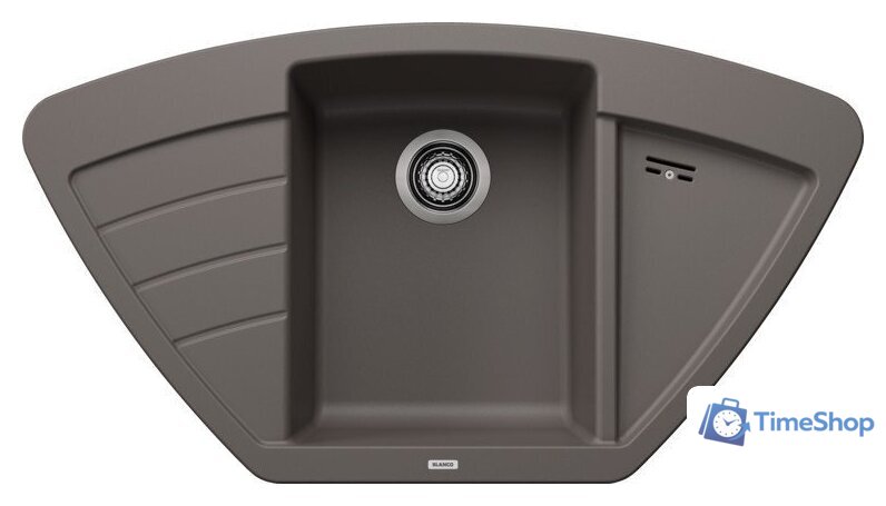 Кухонная мойка Blanco Zia 9 E 527395 (вулканический серый) - Изображение №1 — Интернет-магазин Time-Shop