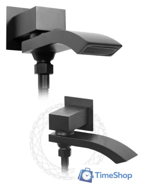 Душевая система  Filarete Waterfall FL1010 (черный матовый) - Изображение №8 — Интернет-магазин Time-Shop