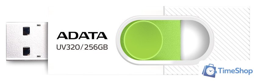 USB Flash ADATA UV320 256GB AUV320-256G-RWHGN - Изображение №1 — Интернет-магазин Time-Shop
