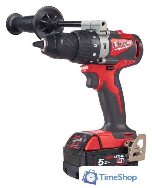 Ударная дрель-шуруповерт Milwaukee M18 BLPD2-502X 4933464517 (с 2-мя АКБ 5 Ач, кейс) - Изображение №2 — Интернет-магазин Time-Shop