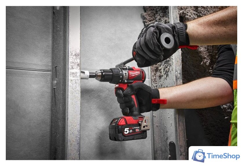 Ударная дрель-шуруповерт Milwaukee M18 BLPD2-502X 4933464517 (с 2-мя АКБ 5 Ач, кейс) - Изображение №13 — Интернет-магазин Time-Shop