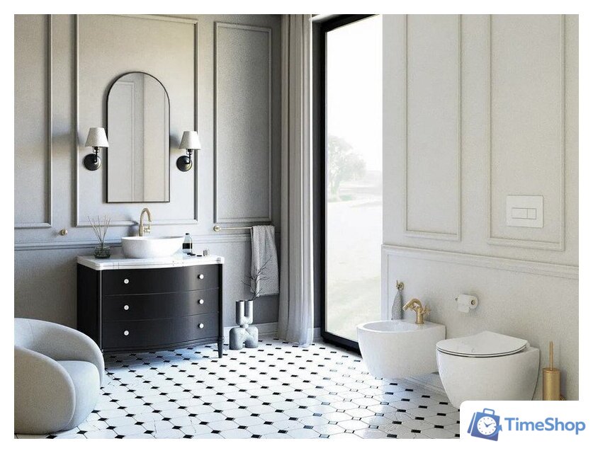 Ершик для унитаза Deante Temisto Brass ADT_M721 - Изображение №4 — Интернет-магазин Time-Shop