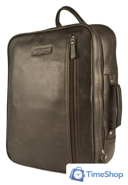 Городской рюкзак Carlo Gattini Vivaro 3075-04 (темно-коричневый) - Изображение №1 — Интернет-магазин Time-Shop