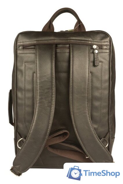 Городской рюкзак Carlo Gattini Vivaro 3075-04 (темно-коричневый) - Изображение №3 — Интернет-магазин Time-Shop