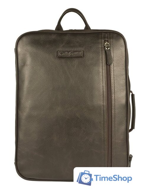 Городской рюкзак Carlo Gattini Vivaro 3075-04 (темно-коричневый) - Изображение №2 — Интернет-магазин Time-Shop