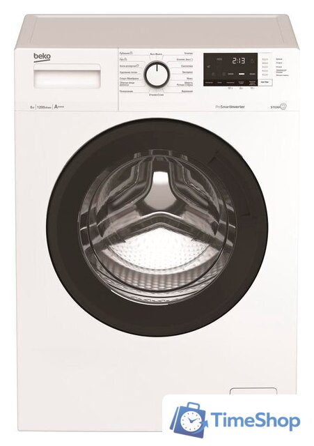 Стиральная машина BEKO WSRE6612ZAWI BY - Изображение №1 — Интернет-магазин Time-Shop