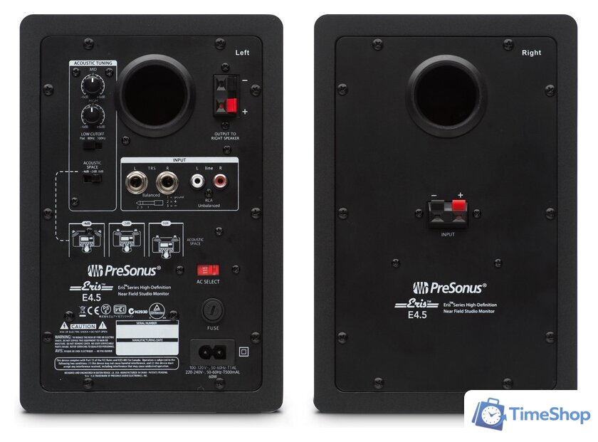 Монитор ближнего поля PreSonus Eris E4.5 - Изображение №2 — Интернет-магазин Time-Shop