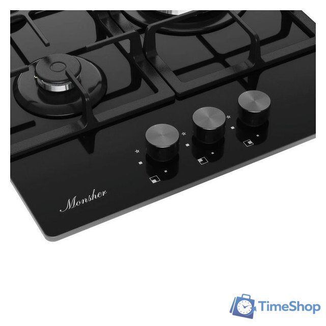 Варочная панель Monsher MGG 43 Noir - Изображение №3 — Интернет-магазин Time-Shop