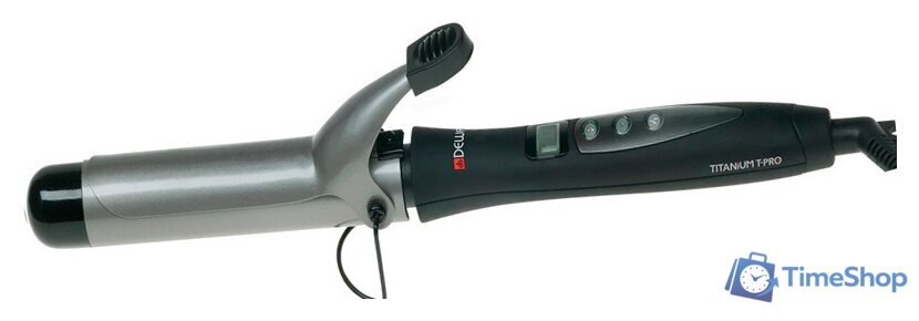 Круглая  плойка Dewal TitaniumT Pro [03-33A] - Изображение №1 — Интернет-магазин Time-Shop