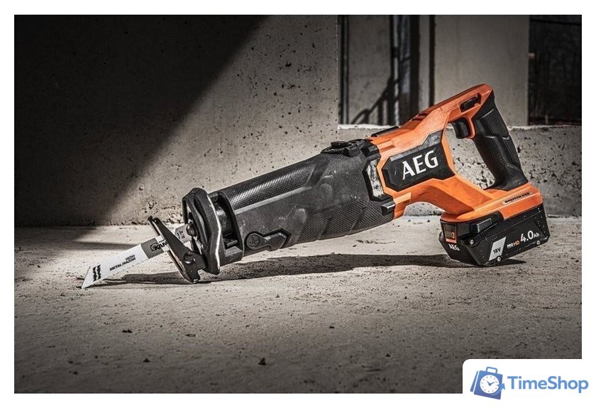Сабельная пила AEG Powertools BUS 18BL2-0 4935478941 (без АКБ) - Изображение №5 — Интернет-магазин Time-Shop