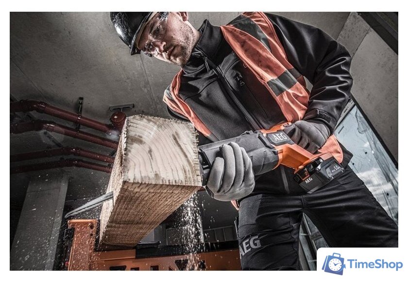 Сабельная пила AEG Powertools BUS 18BL2-0 4935478941 (без АКБ) - Изображение №9 — Интернет-магазин Time-Shop