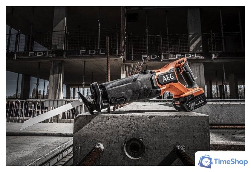 Сабельная пила AEG Powertools BUS 18BL2-0 4935478941 (без АКБ) - Изображение №4 — Интернет-магазин Time-Shop