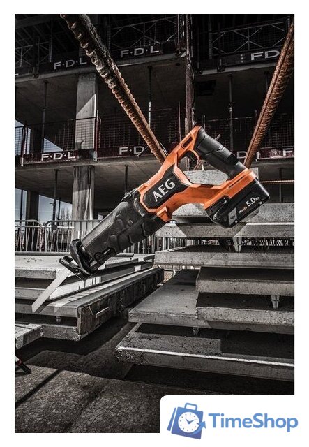 Сабельная пила AEG Powertools BUS 18BL2-0 4935478941 (без АКБ) - Изображение №2 — Интернет-магазин Time-Shop