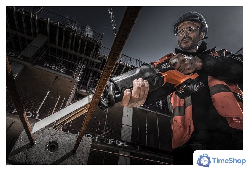 Сабельная пила AEG Powertools BUS 18BL2-0 4935478941 (без АКБ) - Изображение №10 — Интернет-магазин Time-Shop