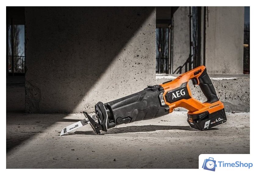 Сабельная пила AEG Powertools BUS 18BL2-0 4935478941 (без АКБ) - Изображение №7 — Интернет-магазин Time-Shop