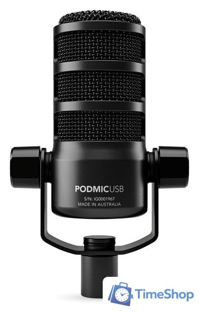 Проводной микрофон RODE PodMic USB (черный) - Изображение №5 — Интернет-магазин Time-Shop
