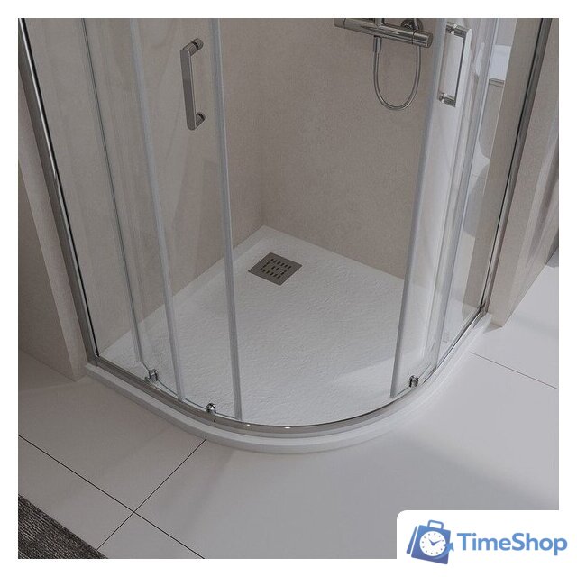 Душевой поддон BelBagno TRAY-MR-UNO-R-80-550-35-W-CR 80x80 - Изображение №4 — Интернет-магазин Time-Shop