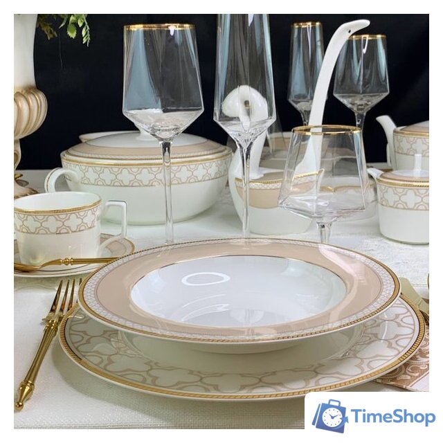 Набор тарелок Lenardi Жозефина 145-340 (6шт) - Изображение №2 — Интернет-магазин Time-Shop