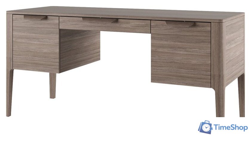 Стол Молодечномебель Enzo 2-х тумбовый B1D2 ВМФ-2716 (дуб бостон) - Изображение №1 — Интернет-магазин Time-Shop