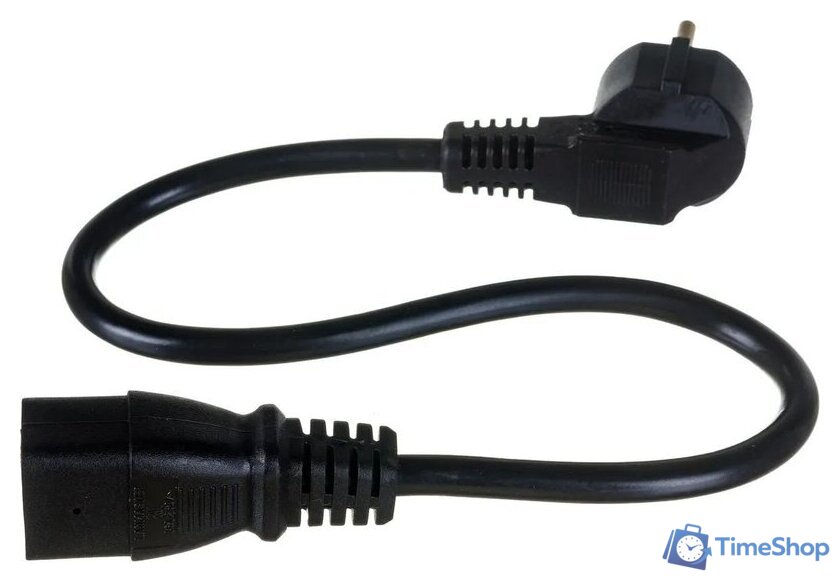 Кабель Lanmaster LAN-PP19/SHA-0.5-BK - Изображение №1 — Интернет-магазин Time-Shop