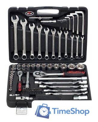 Универсальный набор инструментов Сервис Ключ 11077 (77 предметов) - Изображение №1 — Интернет-магазин Time-Shop