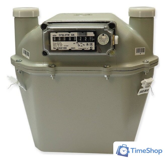 Счетчик газа БелОМО СГД-3Т-1И-1-G6 (левый) - Изображение №2 — Интернет-магазин Time-Shop