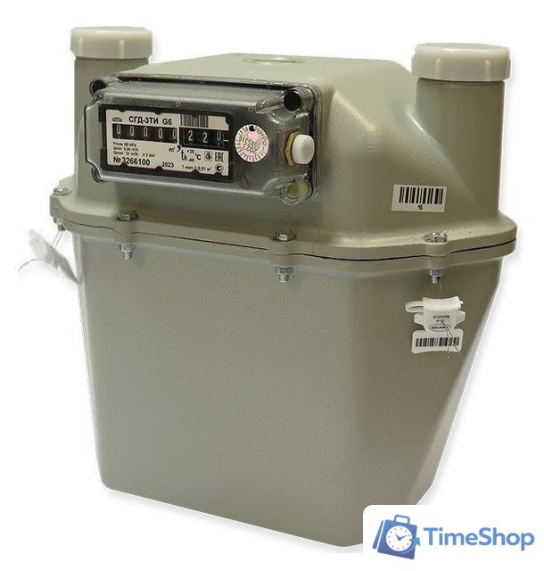 Счетчик газа БелОМО СГД-3Т-1И-1-G6 (левый) - Изображение №1 — Интернет-магазин Time-Shop