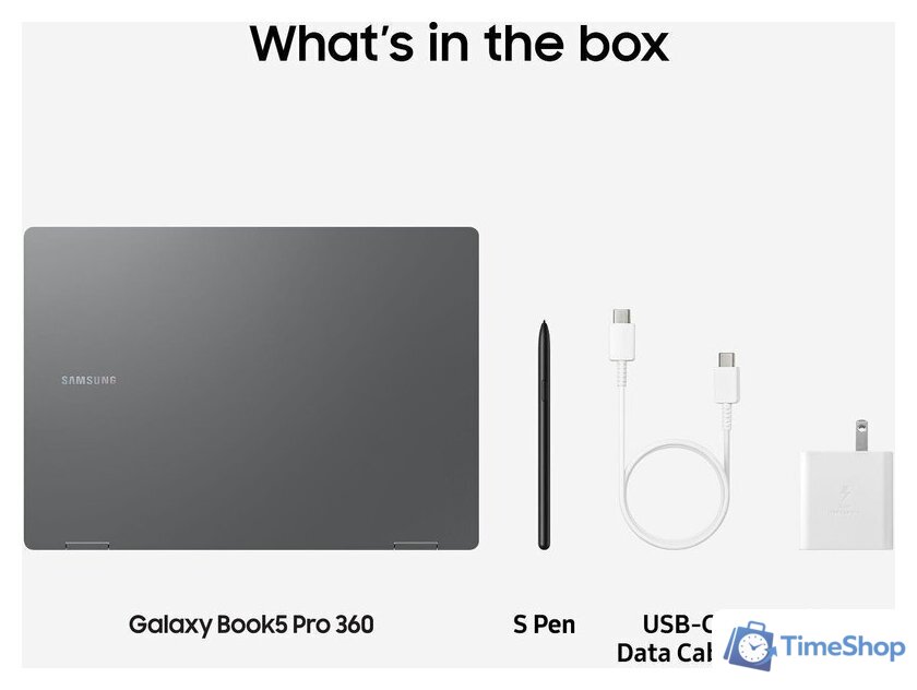 Ноутбук 2-в-1 Samsung Galaxy Book5 Pro 360 16 NP960QHA-KG1IN - Изображение №12 — Интернет-магазин Time-Shop