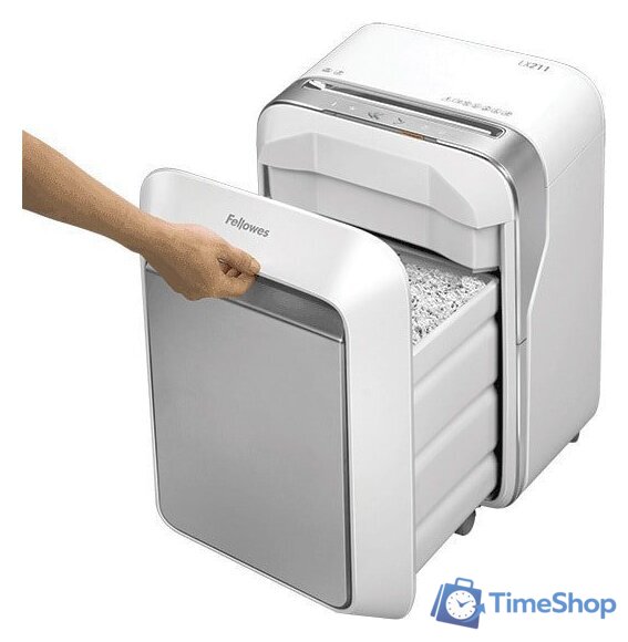Шредер Fellowes Powershred LX211 (белый) - Изображение №5 — Интернет-магазин Time-Shop