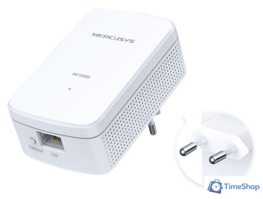 Комплект powerline-адаптеров Mercusys MP500 KIT - Изображение №2 — Интернет-магазин Time-Shop