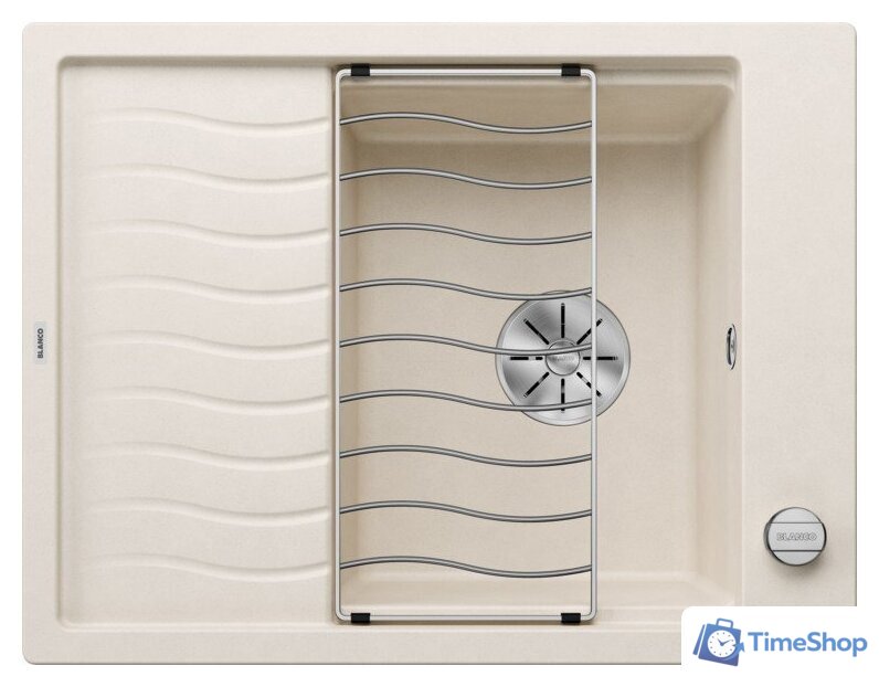 Кухонная мойка Blanco Elon 45 S 527068 (мягкий белый) - Изображение №1 — Интернет-магазин Time-Shop