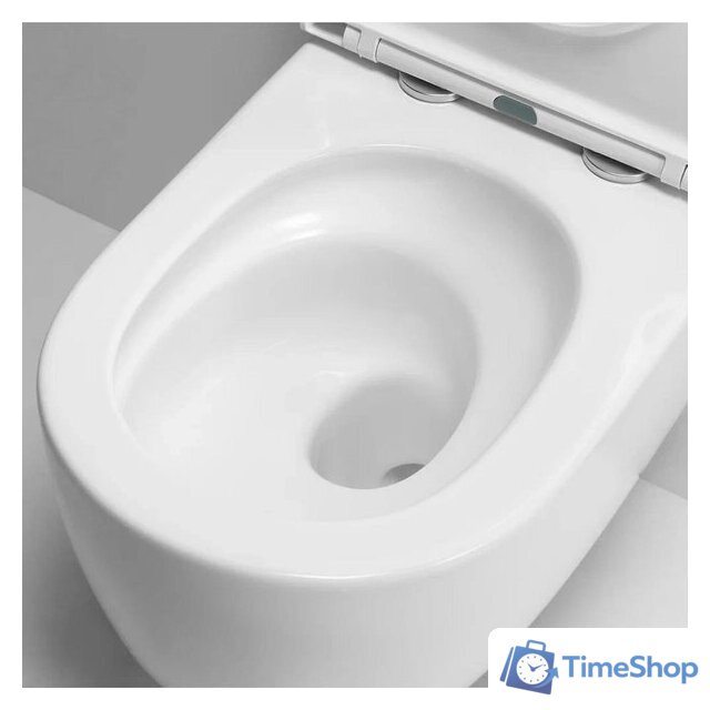 Унитаз подвесной Berges Wasserhaus Tornas c сиденьем Slim SO (микролифт) - Изображение №7 — Интернет-магазин Time-Shop