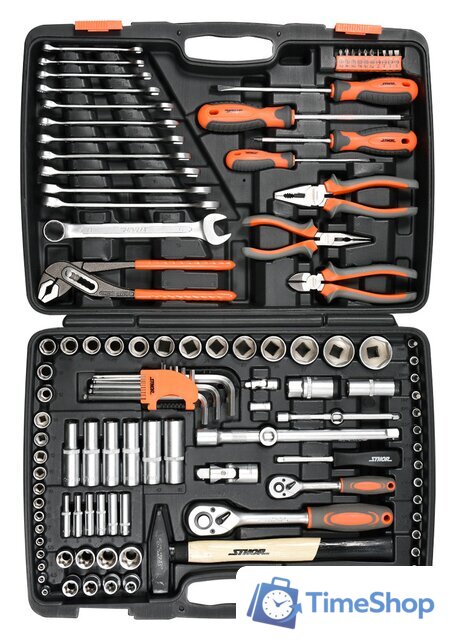 Универсальный набор инструментов Sthor 58690 122 предмета - Изображение №1 — Интернет-магазин Time-Shop