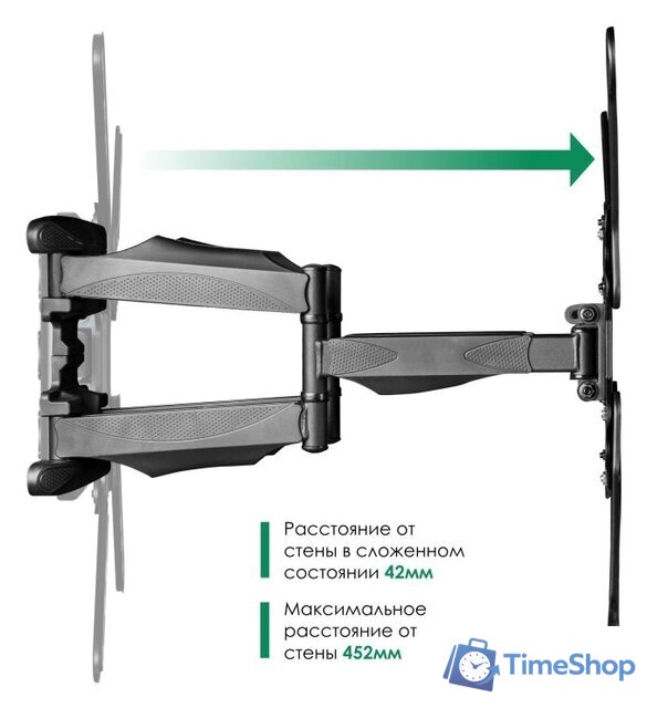 Кронштейн для телевизора Onkron M5 (черный) - Изображение №3 — Интернет-магазин Time-Shop