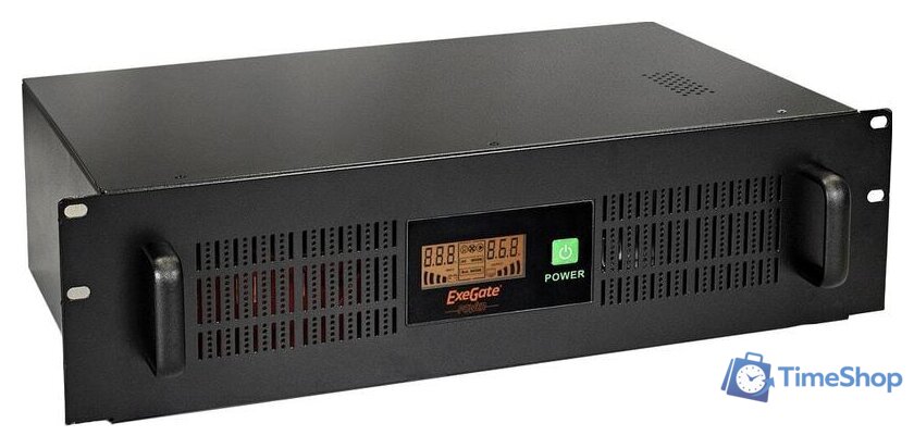 Источник бесперебойного питания ExeGate ServerRM UNL-1500.LCD.AVR.C13.RJ.USB.3U - Изображение №1 — Интернет-магазин Time-Shop