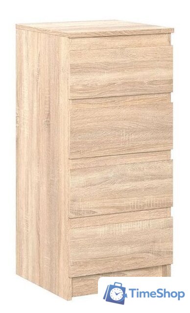 Комод НК-Мебель Stern Т-2 4-я 72674920 16мм (дуб сонома) - Изображение №5 — Интернет-магазин Time-Shop