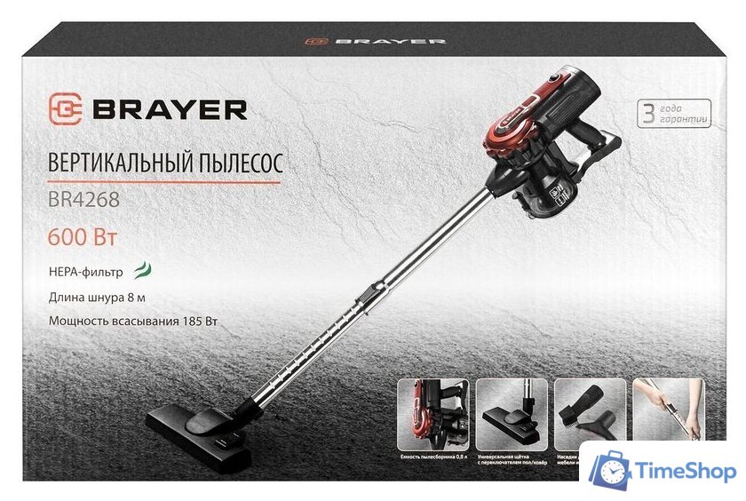 Пылесос Brayer BR4268 - Изображение №14 — Интернет-магазин Time-Shop