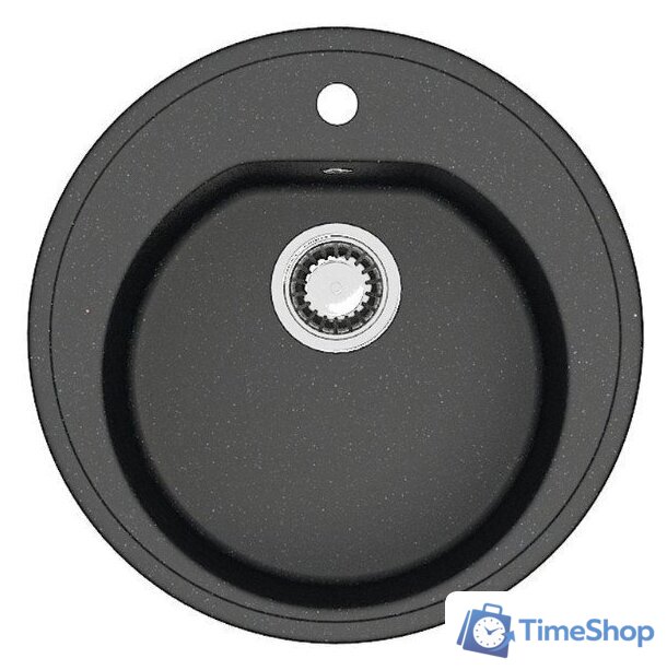 Кухонная мойка Teymi Lina D51 T120101 (черный матовый) - Изображение №1 — Интернет-магазин Time-Shop