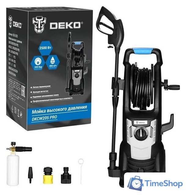Мойка высокого давления Deko DKCW205 PRO 083-2025 - Изображение №5 — Интернет-магазин Time-Shop