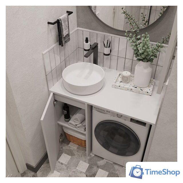  ЗОВ Тумба под умывальник Стамбул Премиум 100 S100LWP0LWPWMD - Изображение №3 — Интернет-магазин Time-Shop