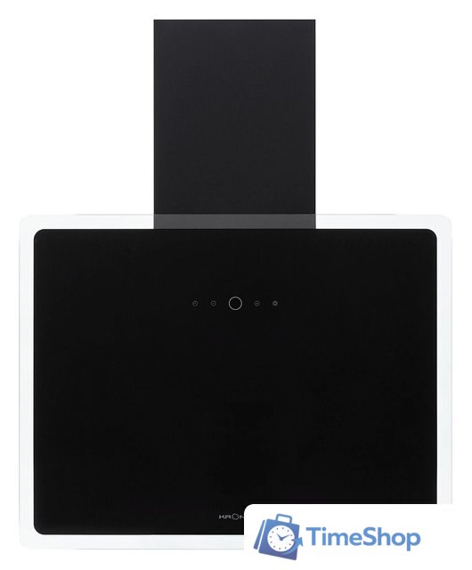Кухонная вытяжка Krona Aura 600 S (черный/прозрачный кант) - Изображение №1 — Интернет-магазин Time-Shop