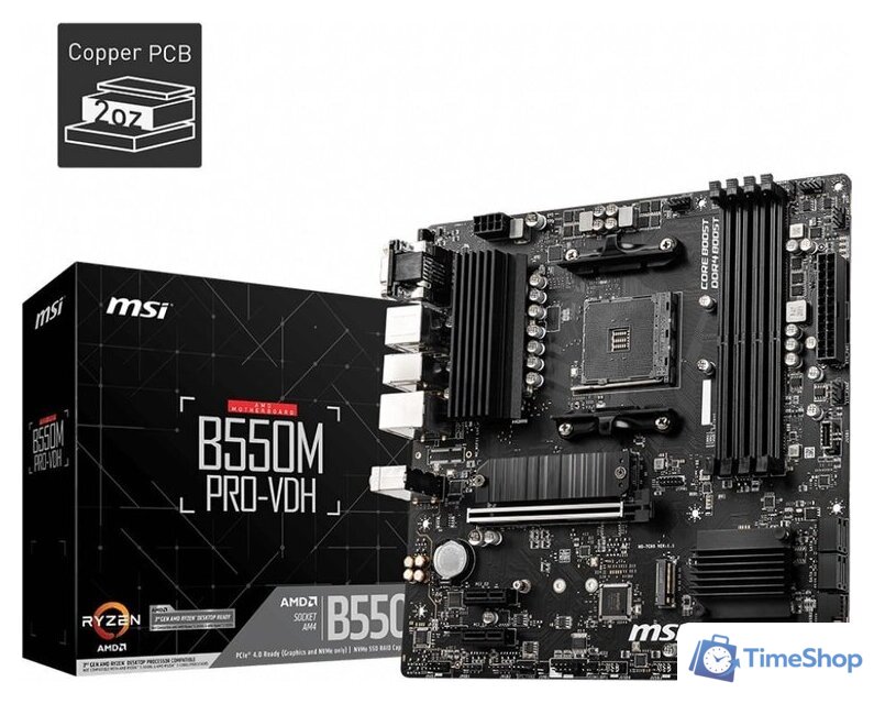 Материнская плата MSI B550M Pro-VDH - Изображение №5 — Интернет-магазин Time-Shop