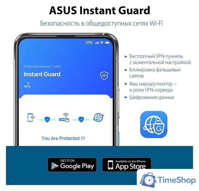 Wi-Fi роутер ASUS RT-AX52 - Изображение №9 — Интернет-магазин Time-Shop