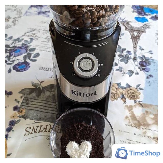 Электрическая кофемолка Kitfort KT-744 - Изображение №7 — Интернет-магазин Time-Shop