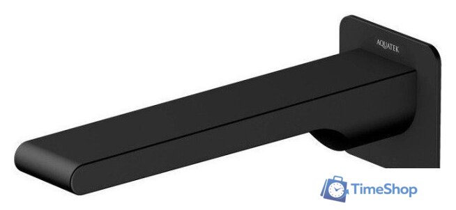 Излив Aquatek Лира AQ1441MB (черный матовый) - Изображение №1 — Интернет-магазин Time-Shop