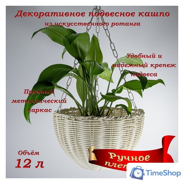 Кашпо Элетех 4845000013 - Изображение №6 — Интернет-магазин Time-Shop