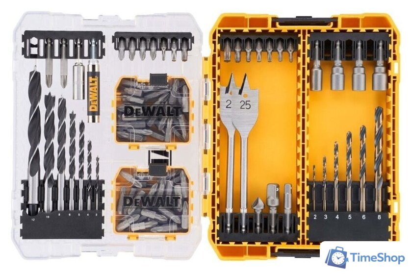 Набор бит и сверл DeWalt DT70784 - Изображение №4 — Интернет-магазин Time-Shop