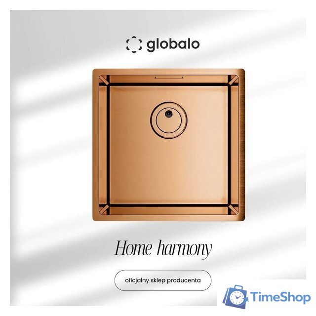 Кухонная мойка Globalo Riwolo 40.1 Copper - Изображение №1 — Интернет-магазин Time-Shop