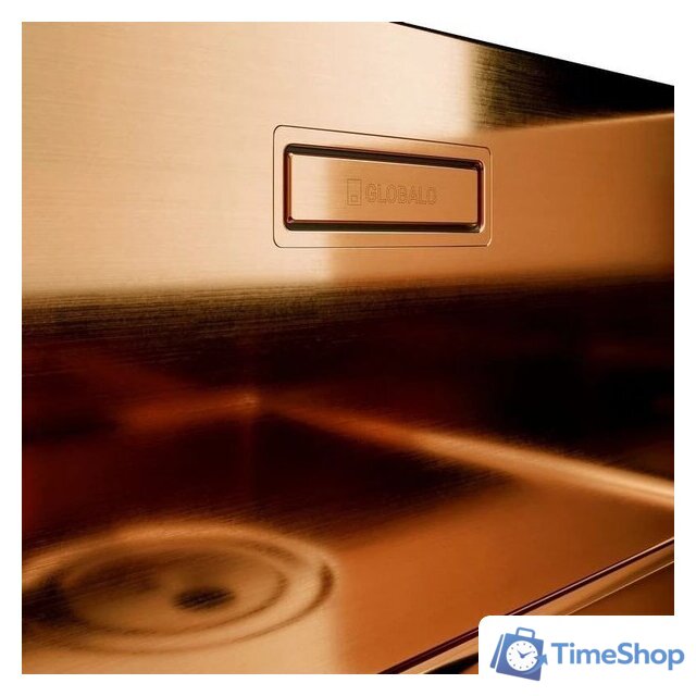 Кухонная мойка Globalo Riwolo 40.1 Copper - Изображение №2 — Интернет-магазин Time-Shop