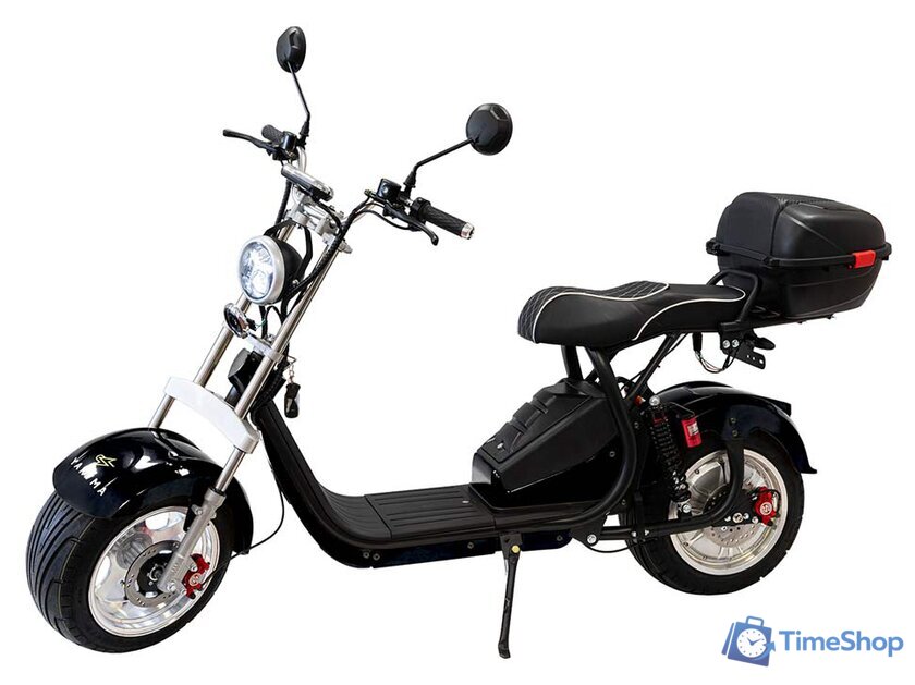 Электроскутер Yakama AP-H009-23 (черный) - Изображение №1 — Интернет-магазин Time-Shop